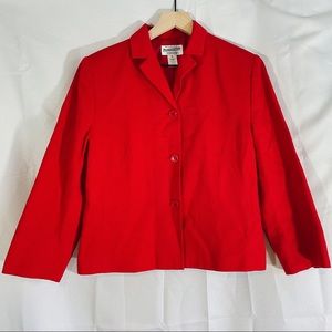 Pendleton Textured Red Blazer